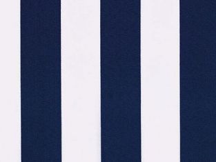 Tessuto di ricambio per Tenda a Striscie Bianche e Blu in poliestere 5.0m x 3.0m